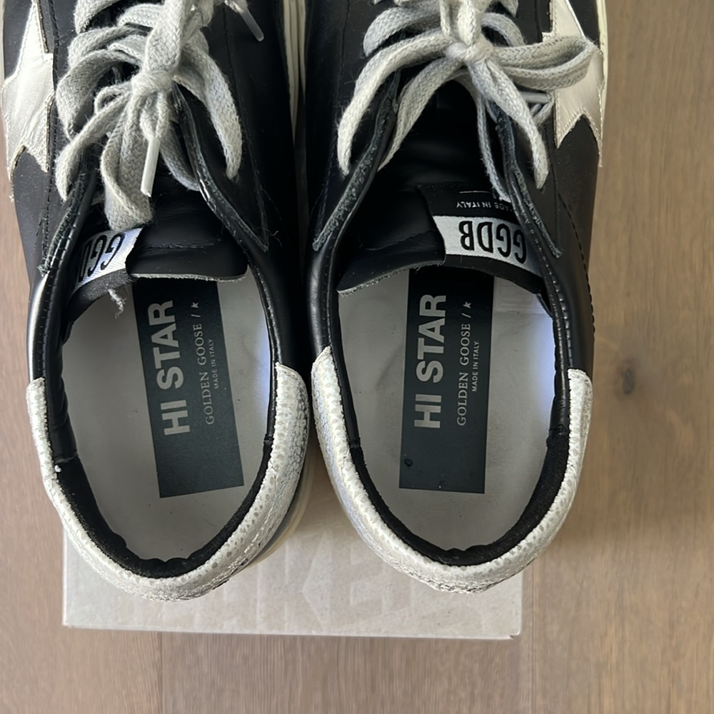 Golden Goose Hi Star Sneakers Size 39, only worn 5x - Picture 7 of 11